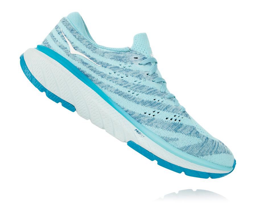 Hoka One One Cavu 3 Promenadskor Dam - Blå - QRBEF-6450